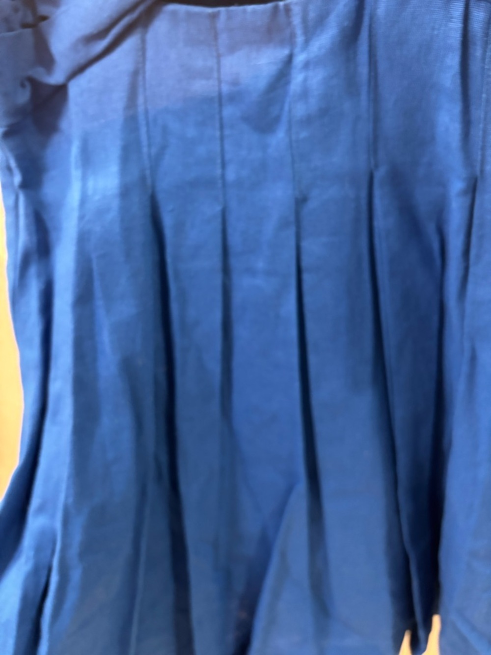 House of Harlow 1960 Twist Front Mini Dress Puff Sleeve Pleated Babydoll Flirty - Picture 9 of 16